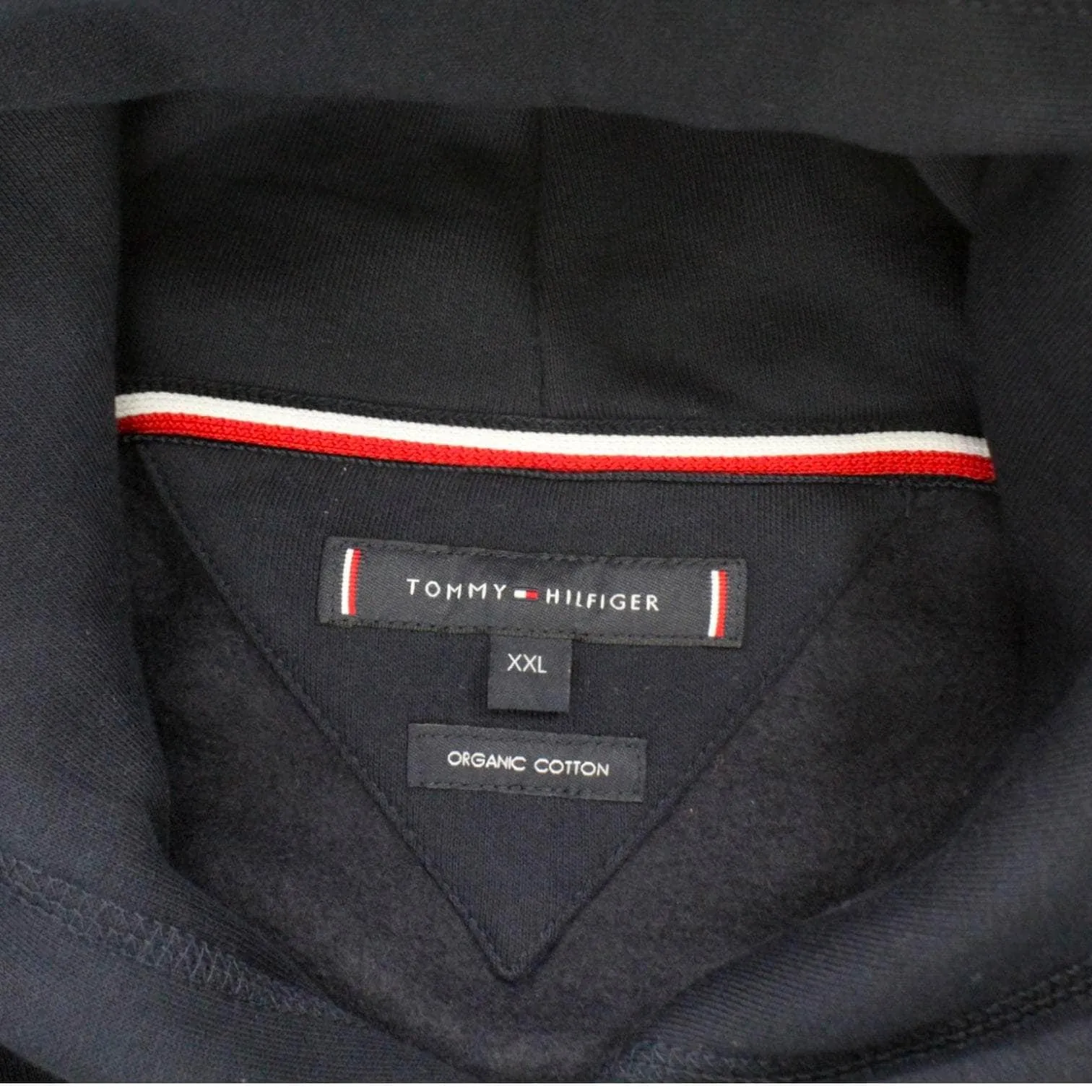 Tommy Hilfiger Navy Flag Logo Hoodie