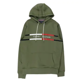 Tommy Hilfiger Olive Tommy Logo Hoodie