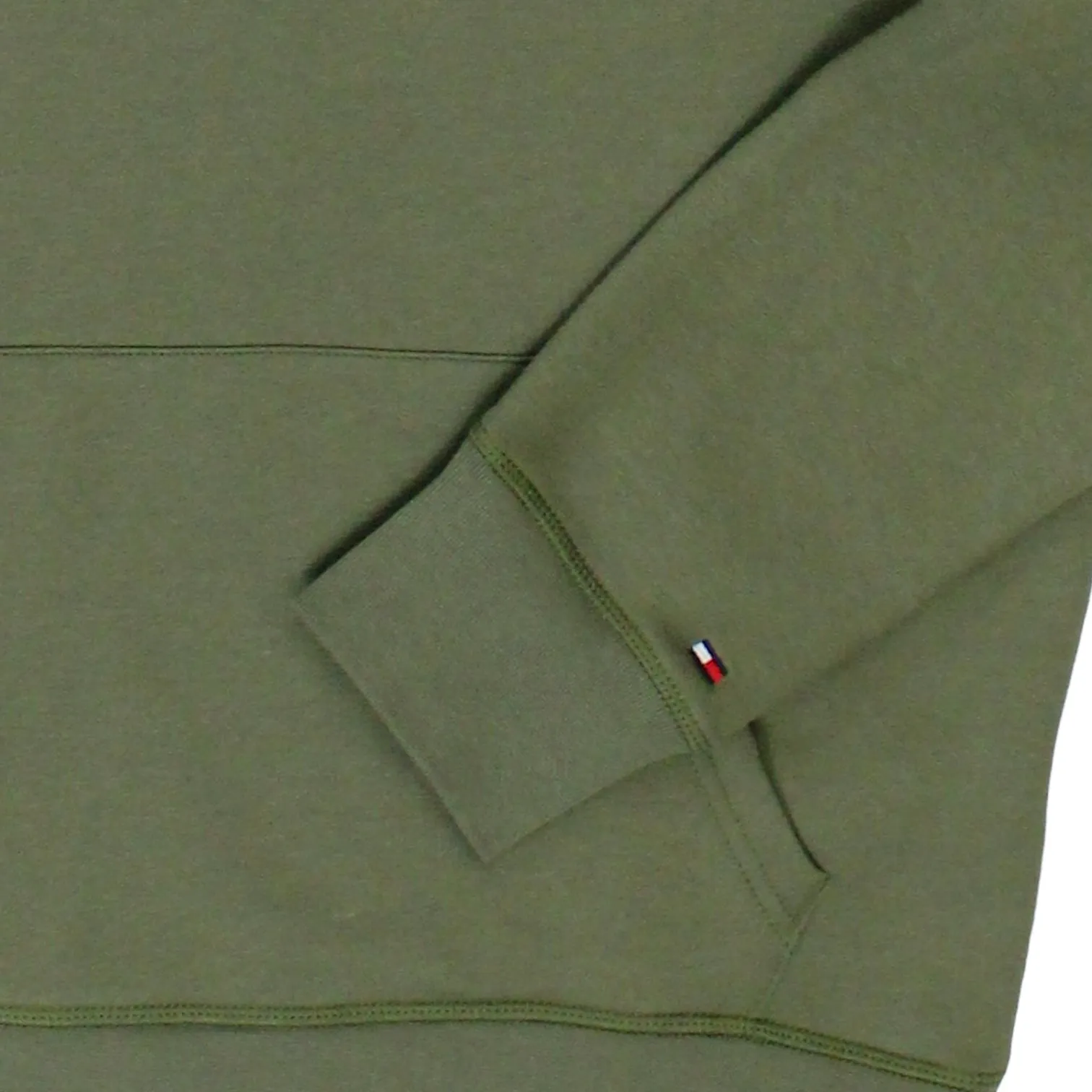 Tommy Hilfiger Olive Tommy Logo Hoodie