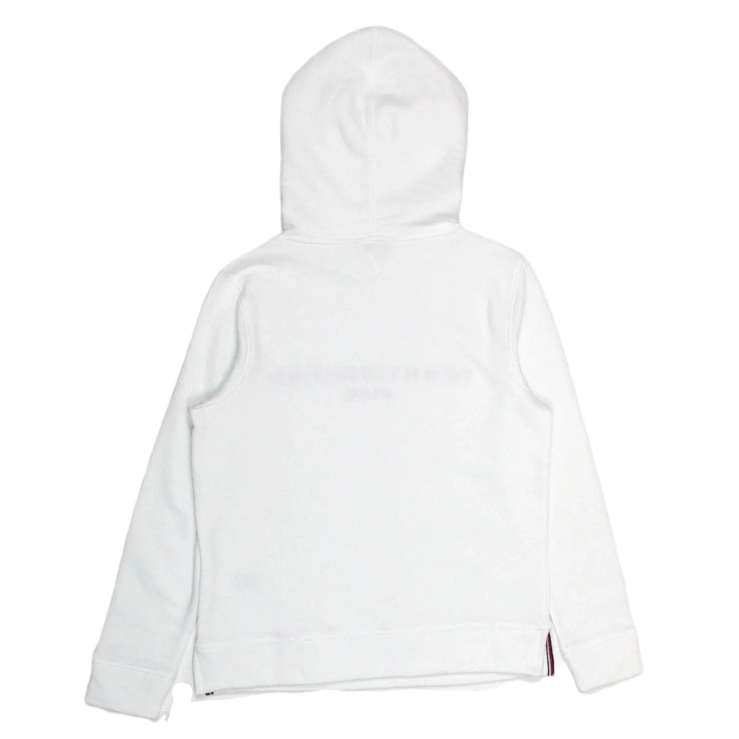 Tommy Hilfiger White Embroidered Hoodie