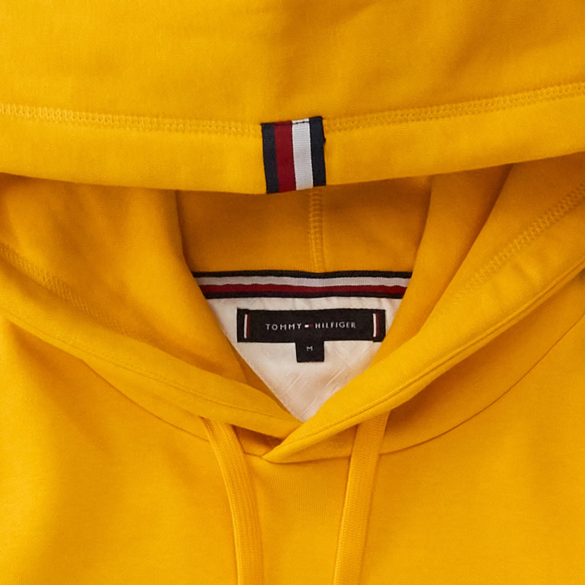 Tommy Hilfiger Yellow Logo Hoodie