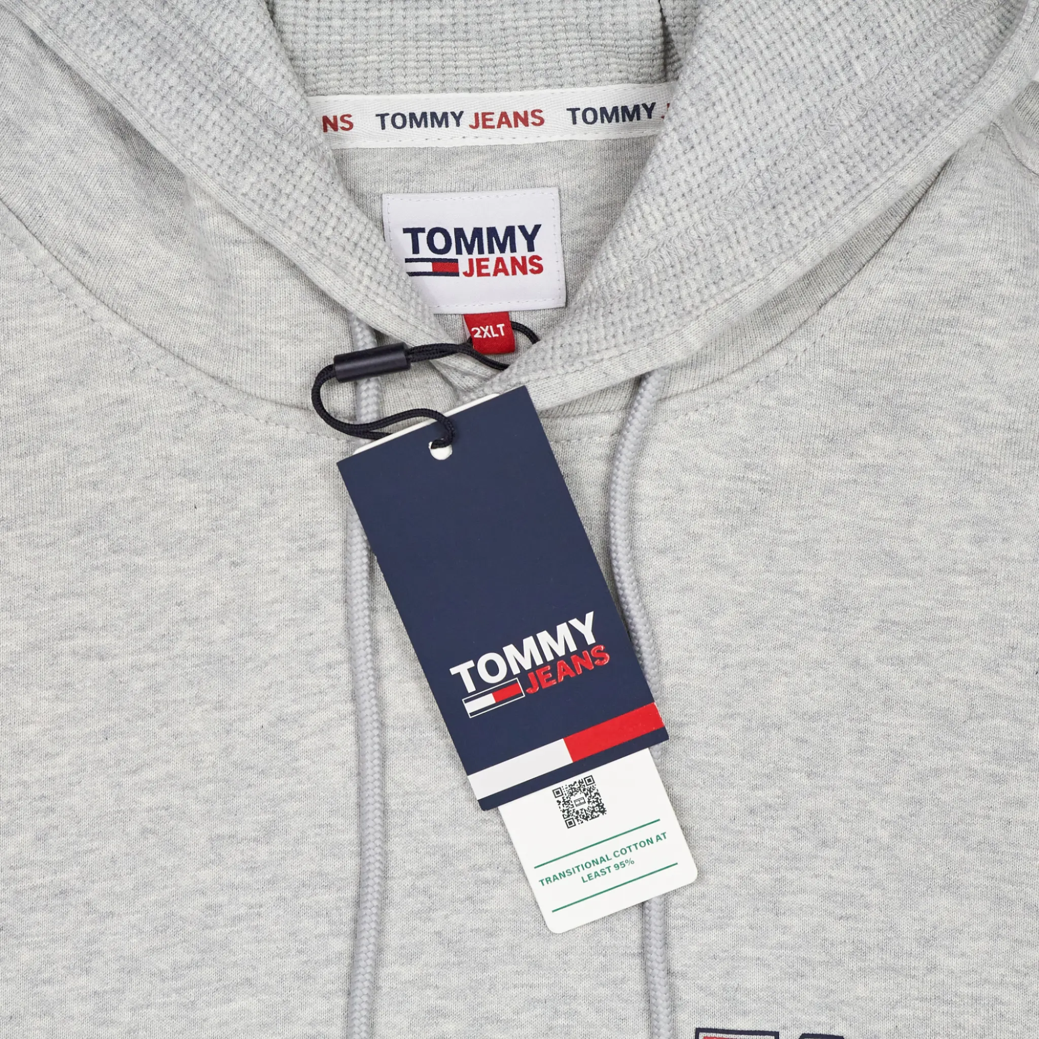 Tommy Jeans Grey Graphic Hoodie