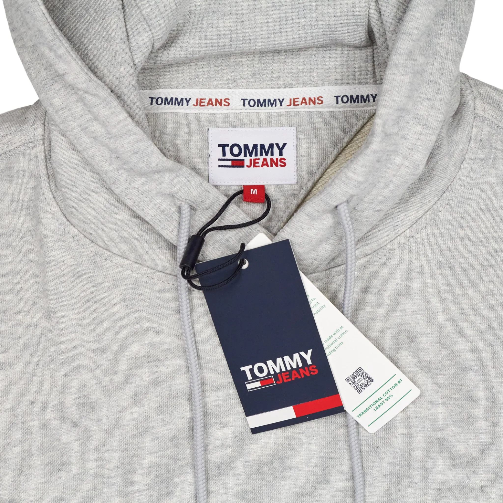 Tommy Jeans Grey Graphic Hoodie