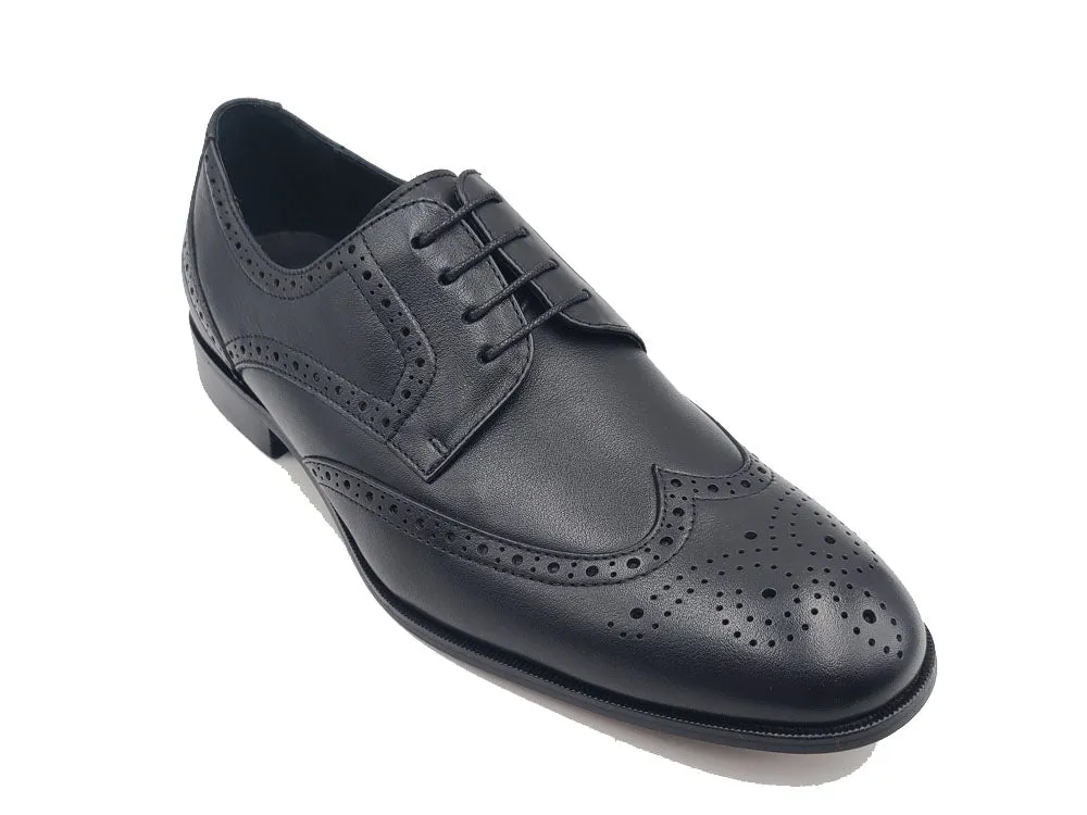 Tumbled Leather Flex Sole Blucher Oxford.