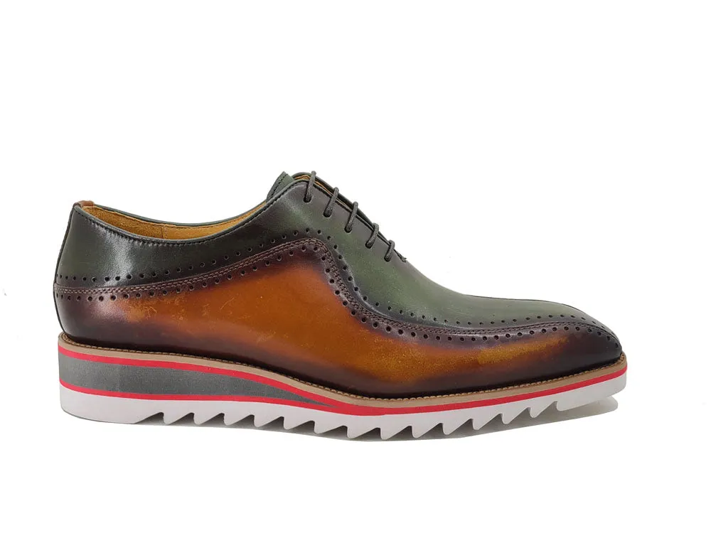 Two-Tone Brogue Oxford