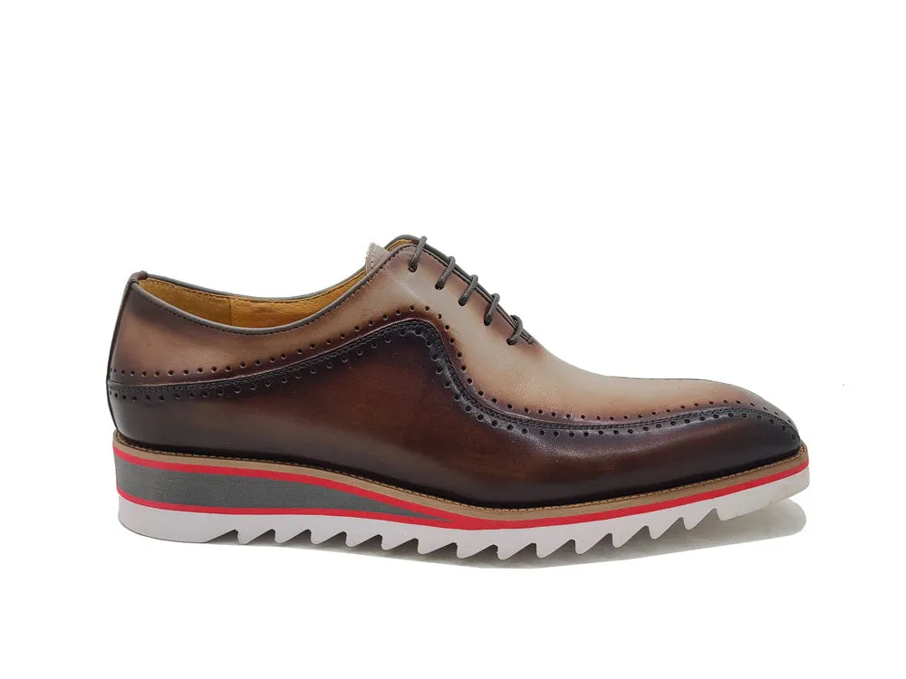 Two-Tone Brogue Oxford