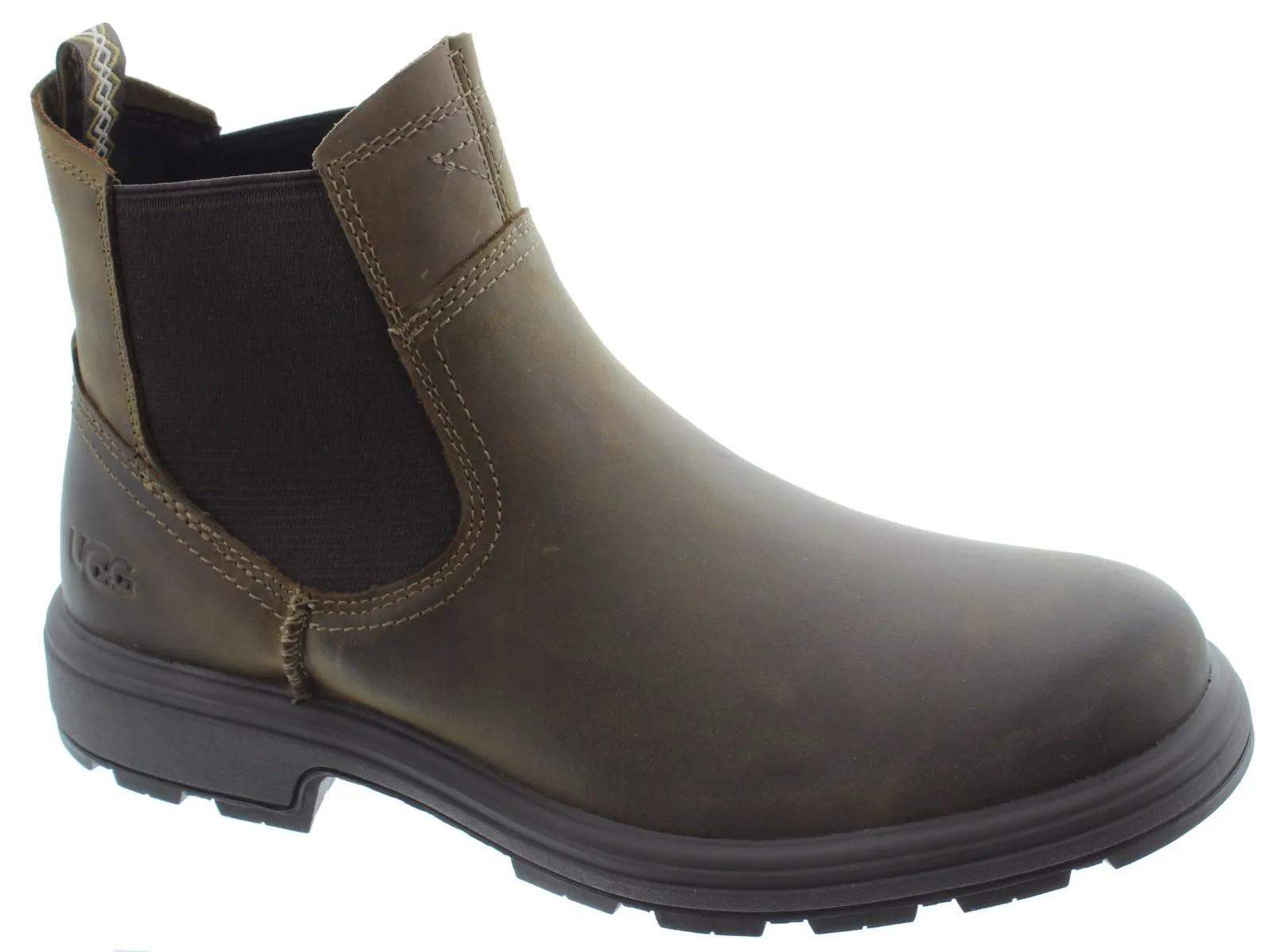 UGG Mens Biltmore Chelsea Boots In Oak Brown