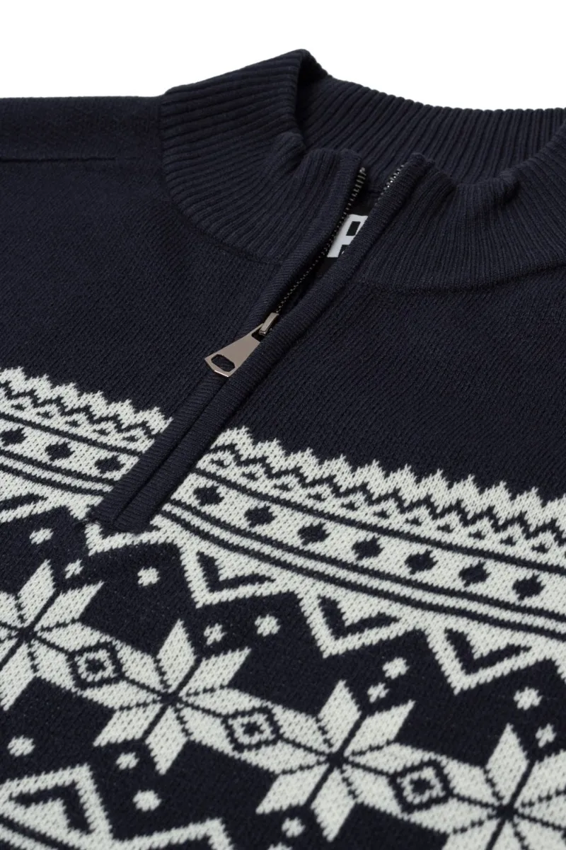 Uptheir Willow & Dove Sweater Set - Navy