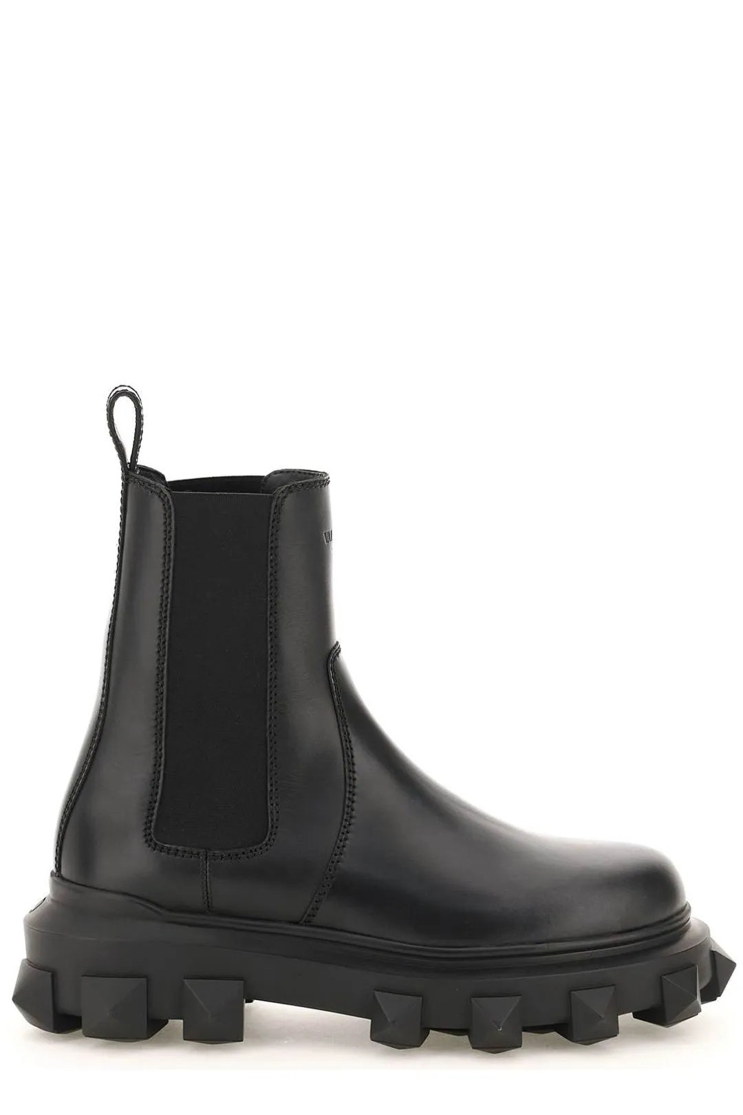 Valentino Roman Stud Slip-On Chelsea Boots