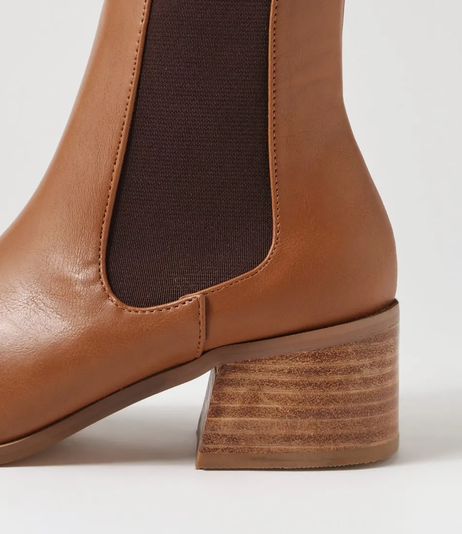 VERALI Nas Tan Chelsea Boots