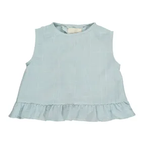 Vignette Aria Top and Bloomer Set - Blue