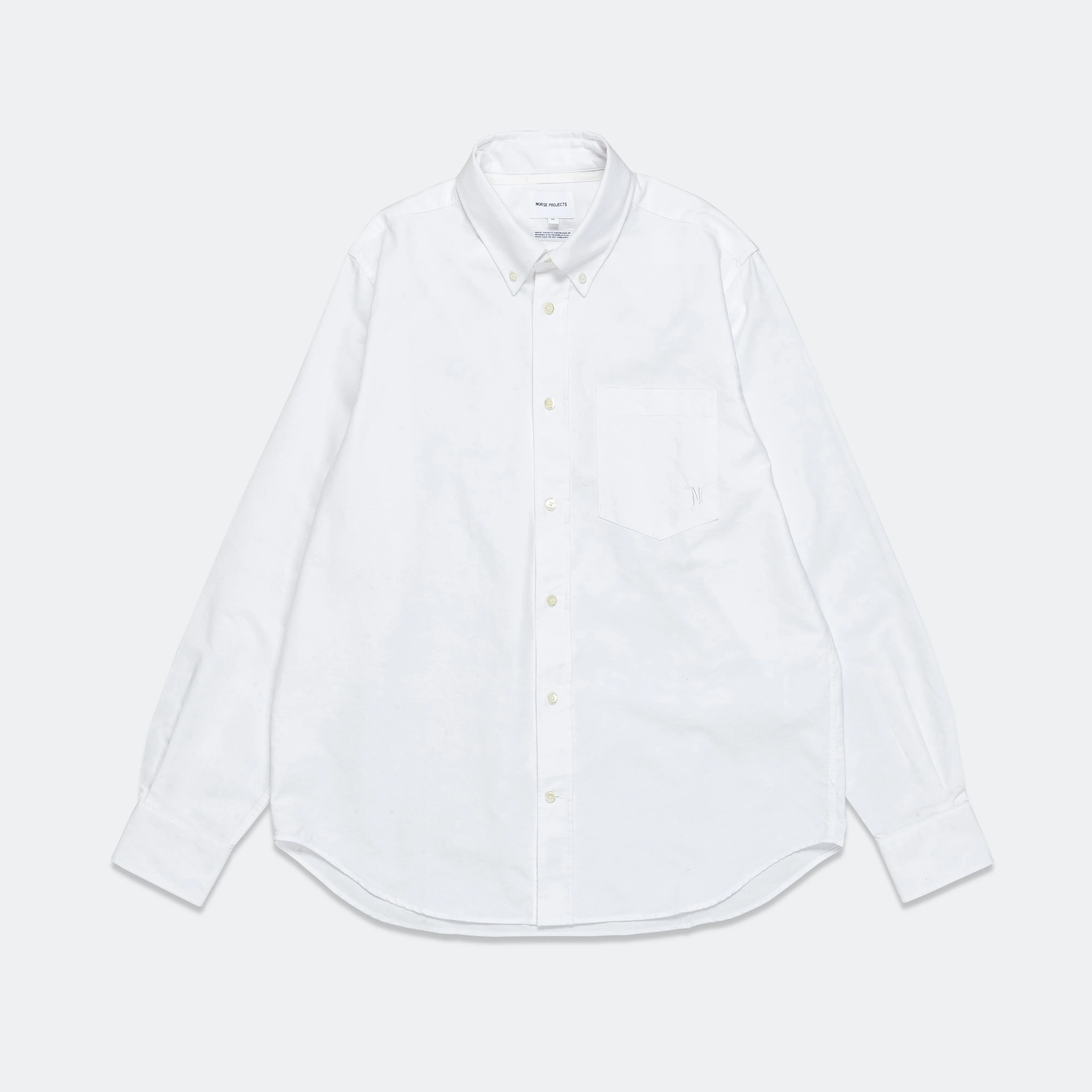 White Algot Oxford Monogram