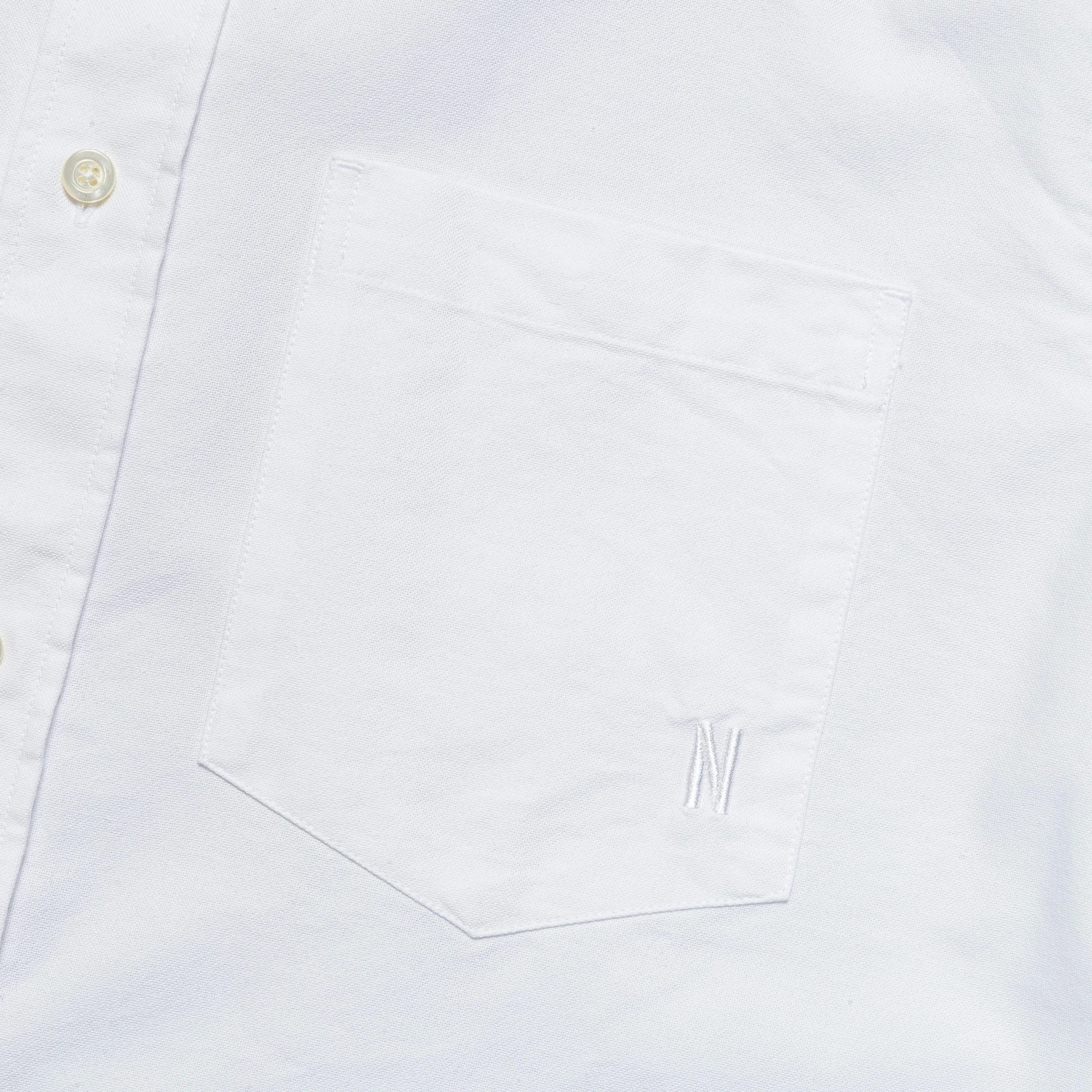 White Algot Oxford Monogram