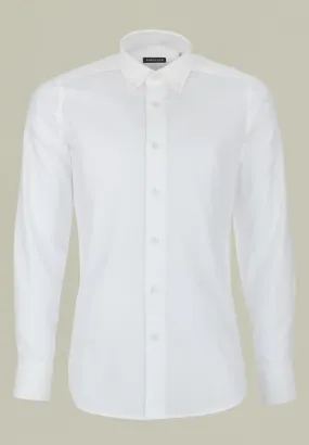 White Oxford BD shirt with pocket.