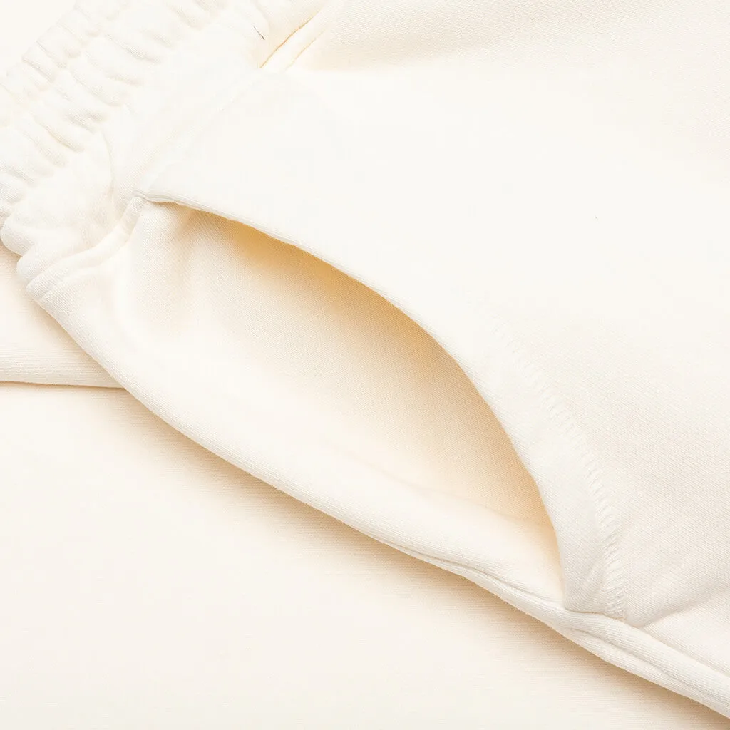 white vintage sweatpants