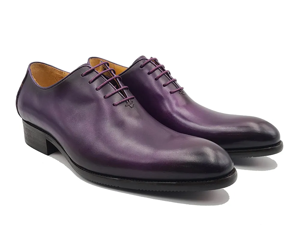 Whole Cut Calfskin Lace-up Oxford Shoes