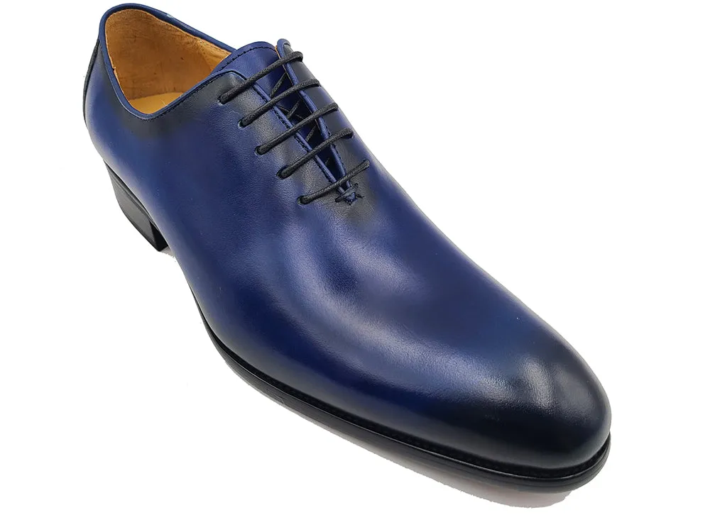 Whole Cut Calfskin Lace-up Oxford Shoes