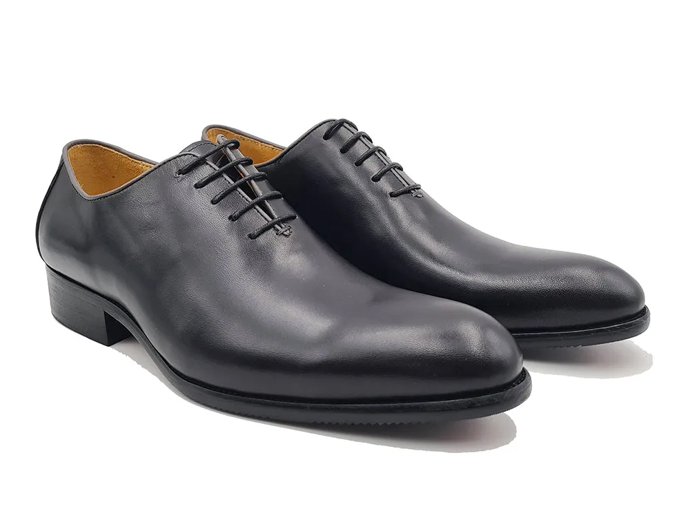 Whole Cut Calfskin Lace-up Oxford Shoes