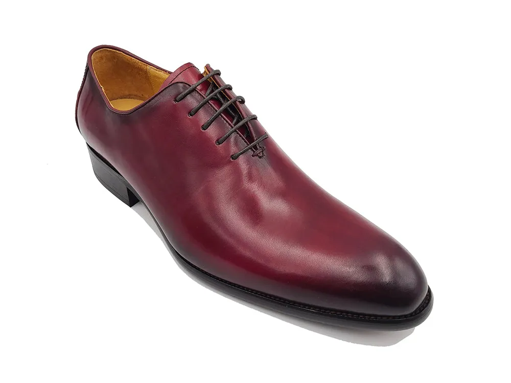 Whole Cut Calfskin Lace-up Oxford Shoes