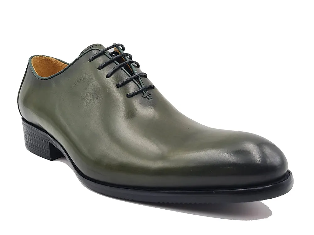 Whole Cut Calfskin Lace-up Oxford Shoes