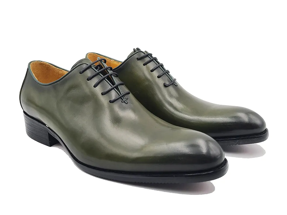 Whole Cut Calfskin Lace-up Oxford Shoes