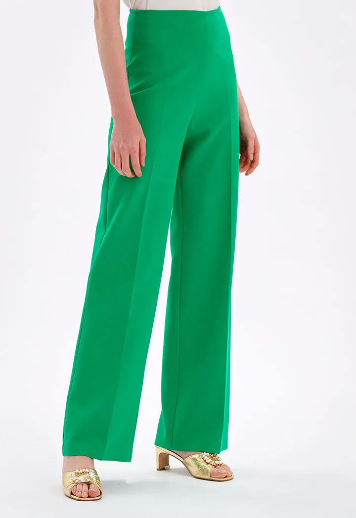 Wide Leg High Waist Trousers