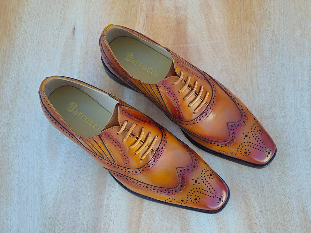 Wingtip Slip-on Dress Shoes