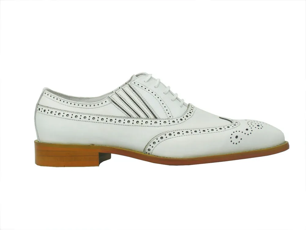 Wingtip Slip-on Dress Shoes