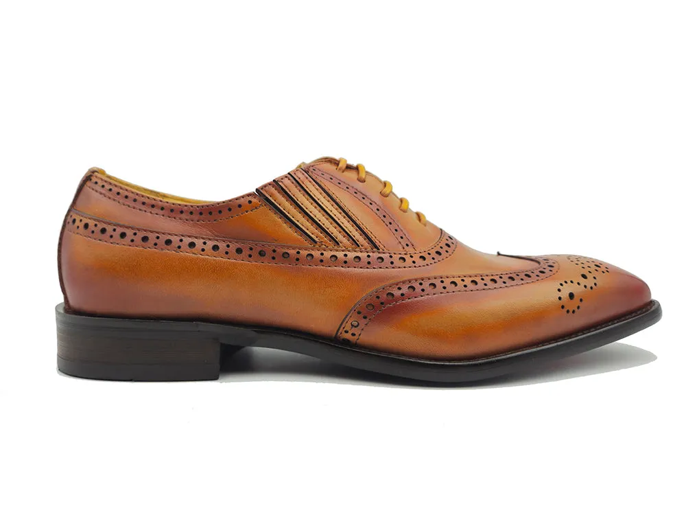 Wingtip Slip-on Dress Shoes