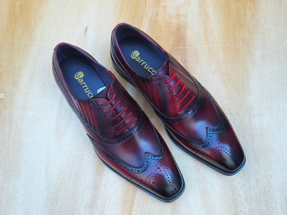 Wingtip Slip-on Dress Shoes