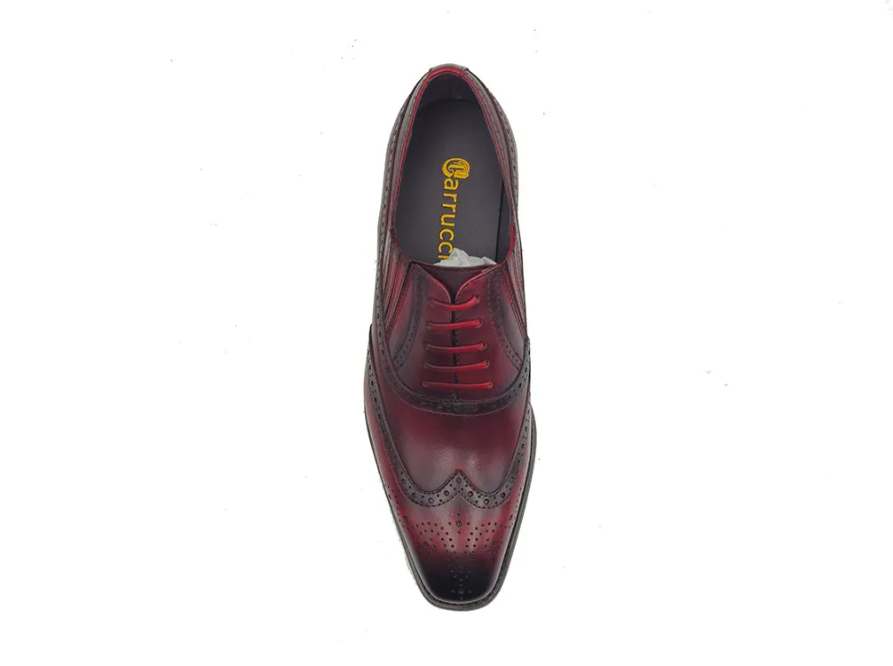 Wingtip Slip-on Dress Shoes