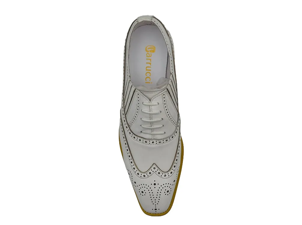 Wingtip Slip-on Dress Shoes