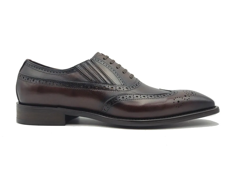 Wingtip Slip-on Dress Shoes